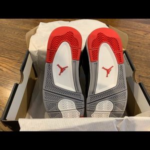 'Bred' Air Jordan 4s